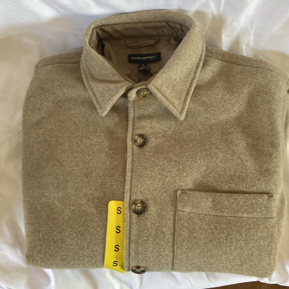 Banana Republic Men’s Heritage Shirt Jacket, Tan, Size S - Picture 10 of 10